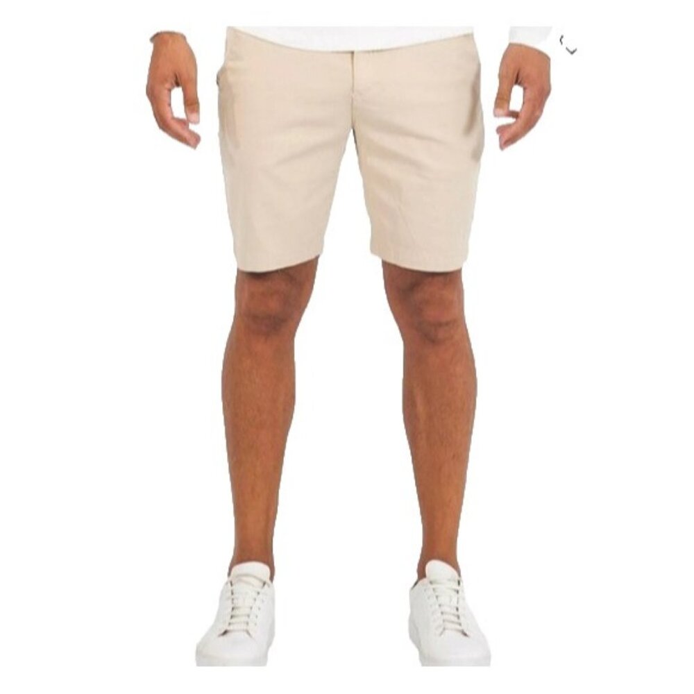 Monfrère Blush Cruise Linen-Blend Shorts, Size 32, New, Retail $168